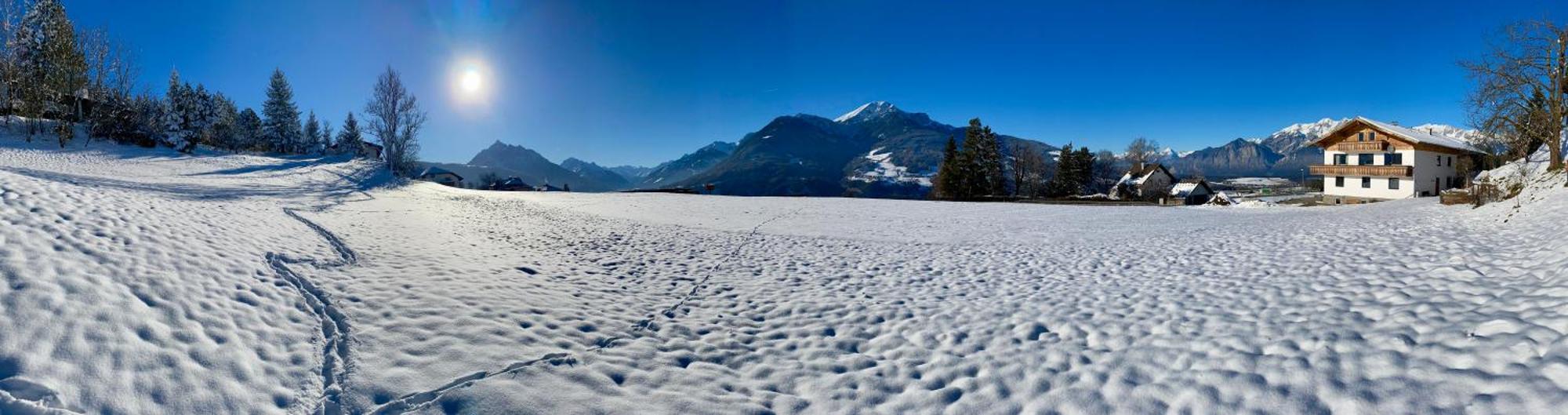 Apartment Wiesenhof - Natur & Weitblick Ueber Innsbruck - Ladestation Fuer Elektroautos Bagian luar foto